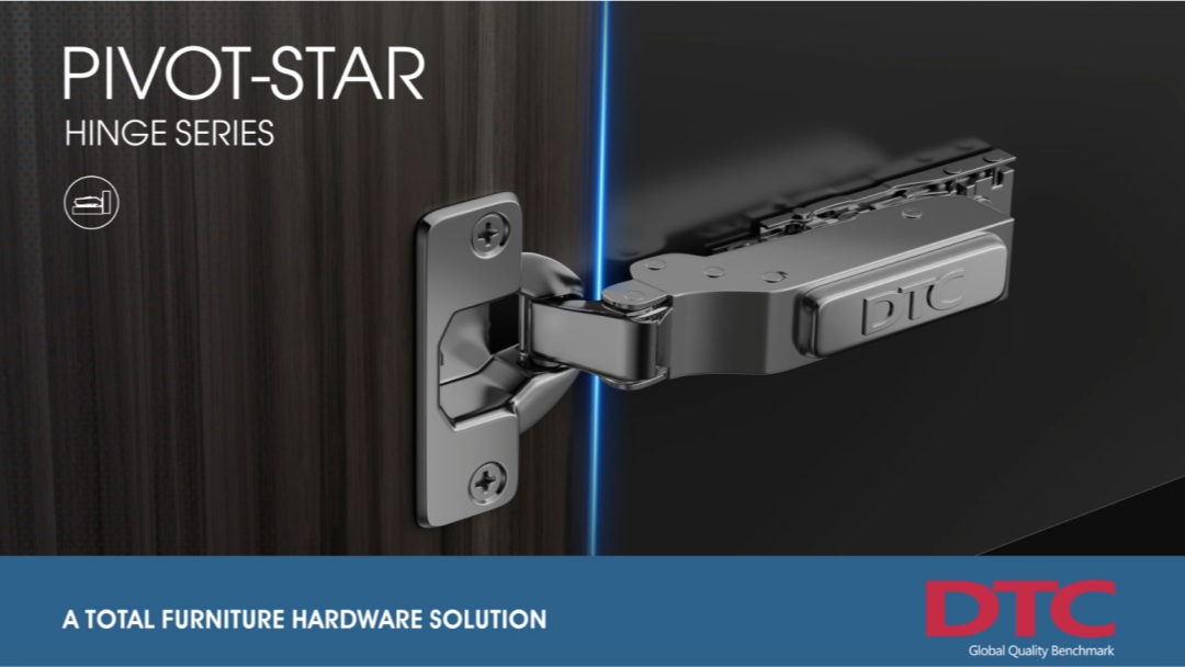 PIVOT-STAR Speed Adjustable Soft-close Hinge Video